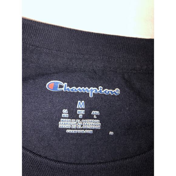 GW Georgetown University Grandparent T-Shirt Size M Champion Blue Unisex NEW - Picture 2 of 5